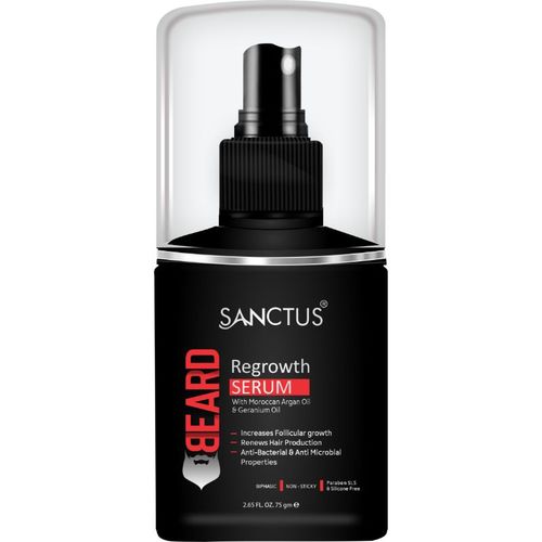 SANCTUS Beard Growth Serum - Advanced Hair Growth Serum: Buy SANCTUS Beard Growth  Serum - Advanced Hair Growth Serum Online at Best Price in India | Nykaa