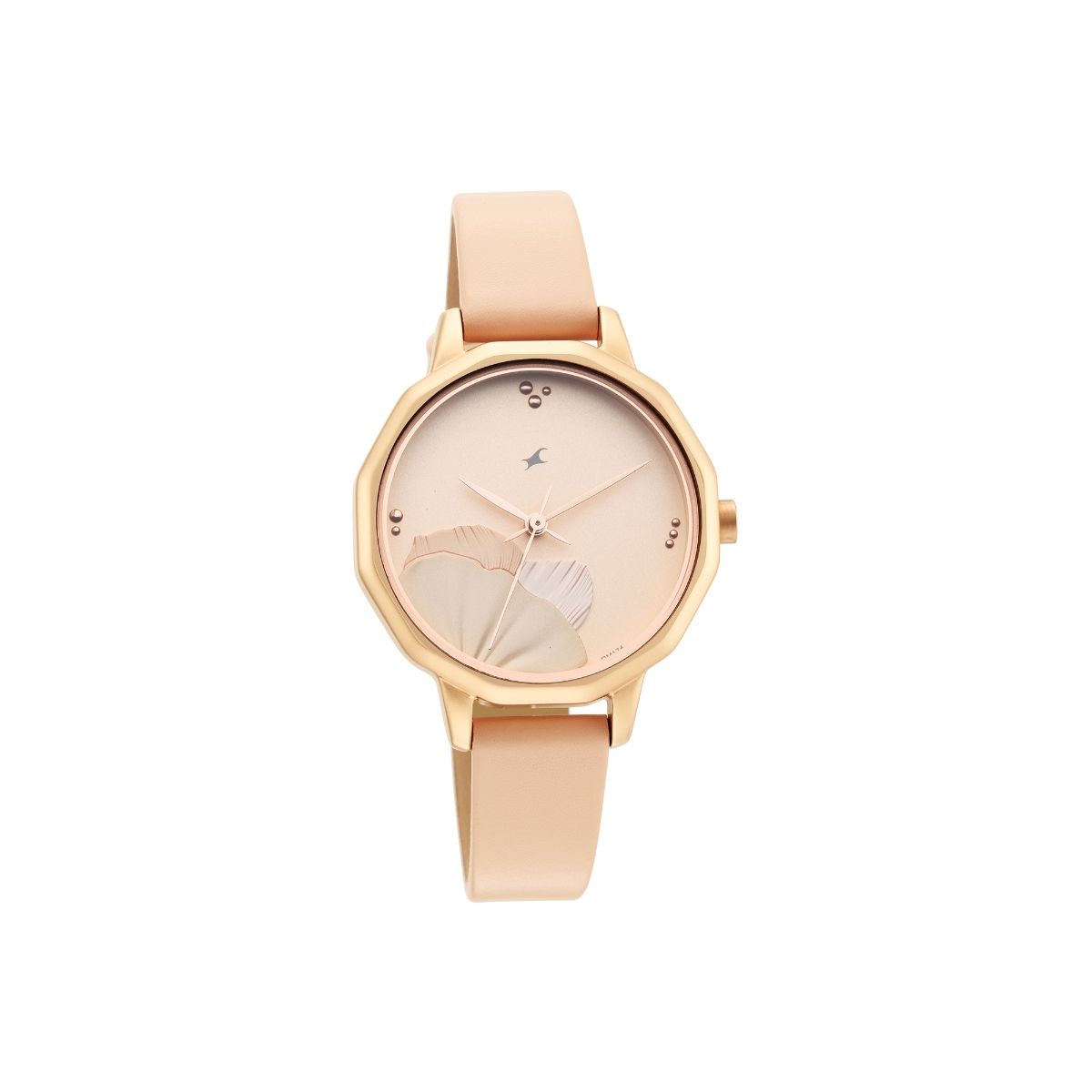 Buy Fastrack ROSE GOLD Dial Analog Watch For Women 6259WL01 Online