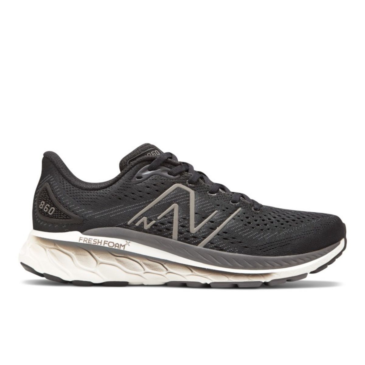 Mens black new balance running clearance shoes
