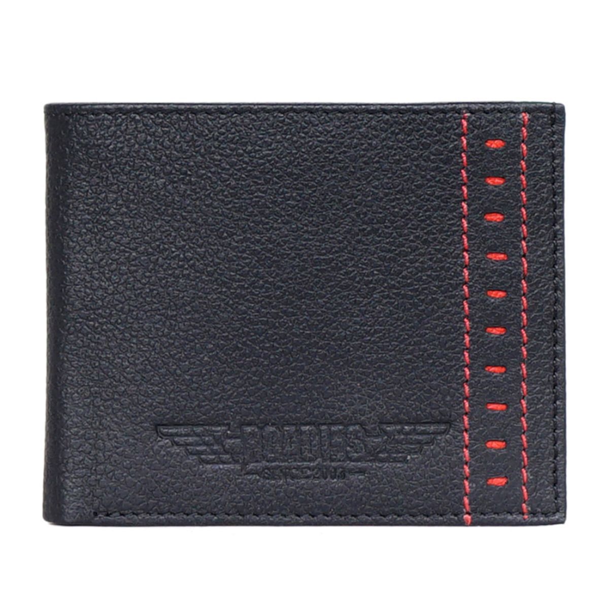 Justanned Roadies By "Sauve In Red' Men'S Leather Wallet