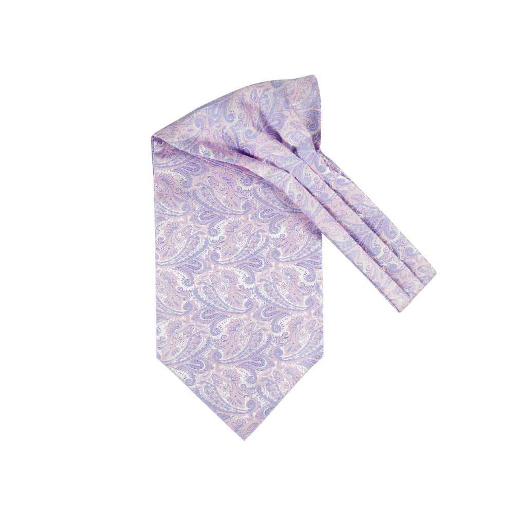 The Tie Hub Royal Paisley Pink Cravat For Men