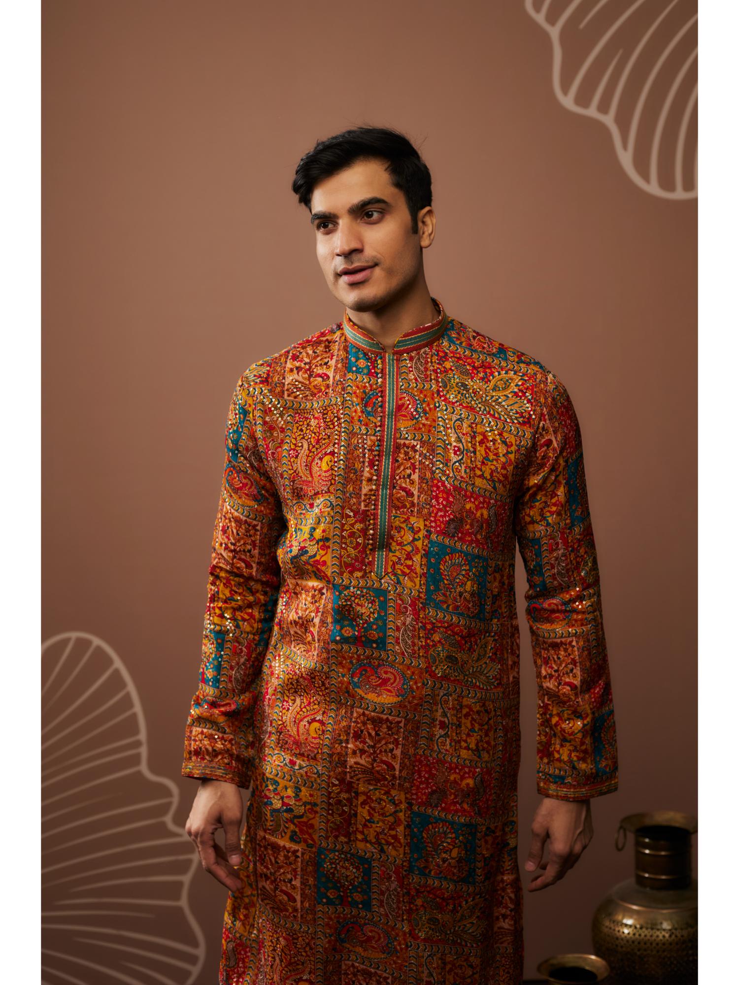 Colourful kurta pajama online