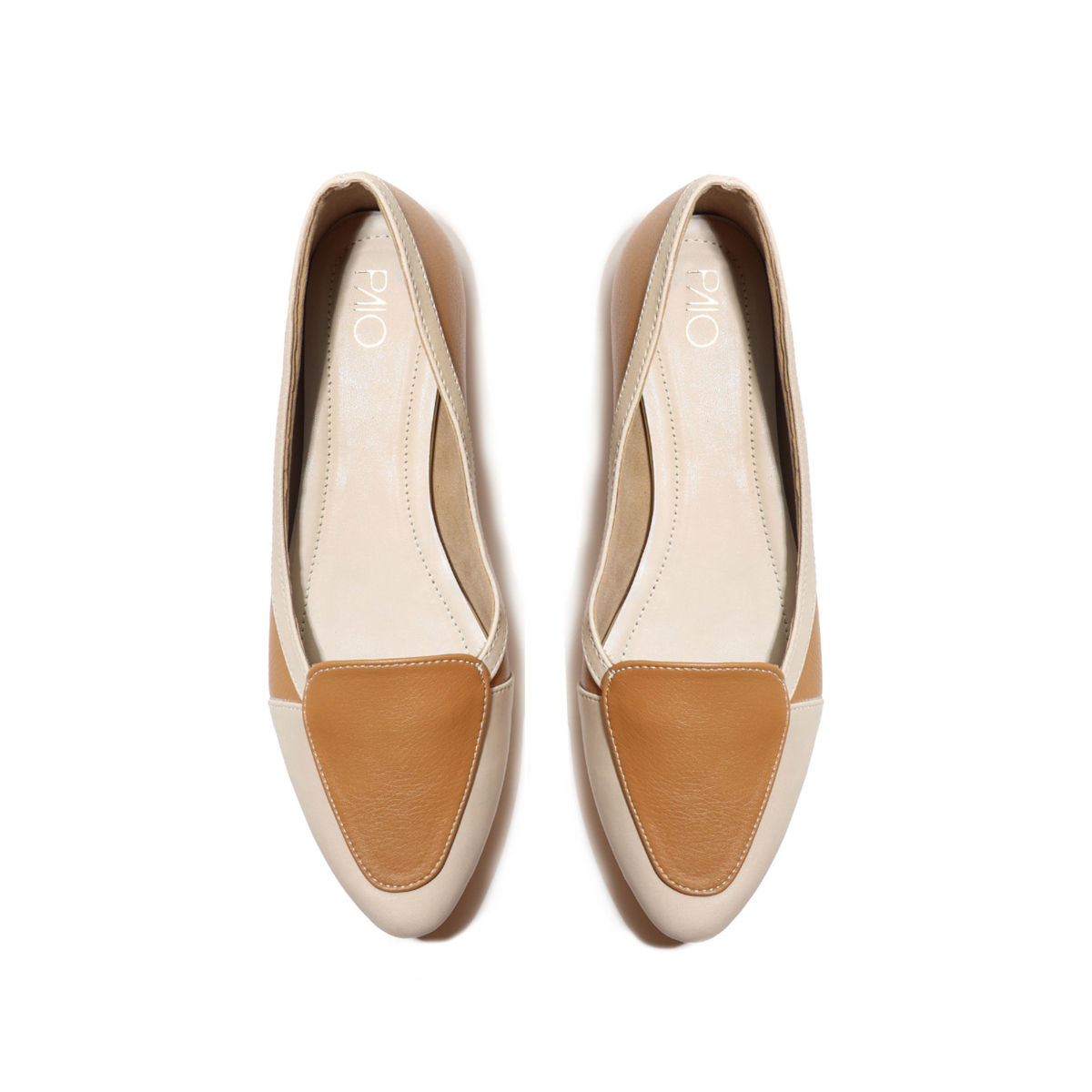 Buy PAIO Colour blocked Ballet Flats Online