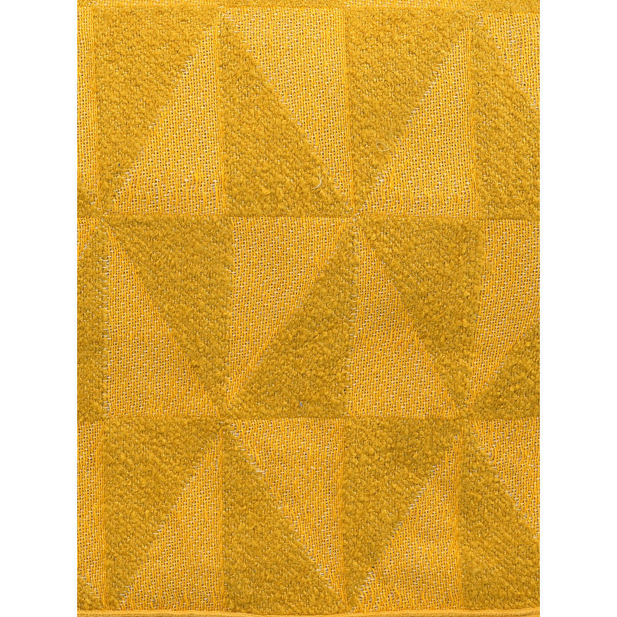 Saral Home Soft Meri Sofa throw Yellow