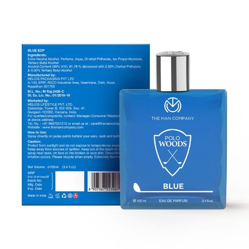Buy The Man Company EDP For Men Polo Blue Online