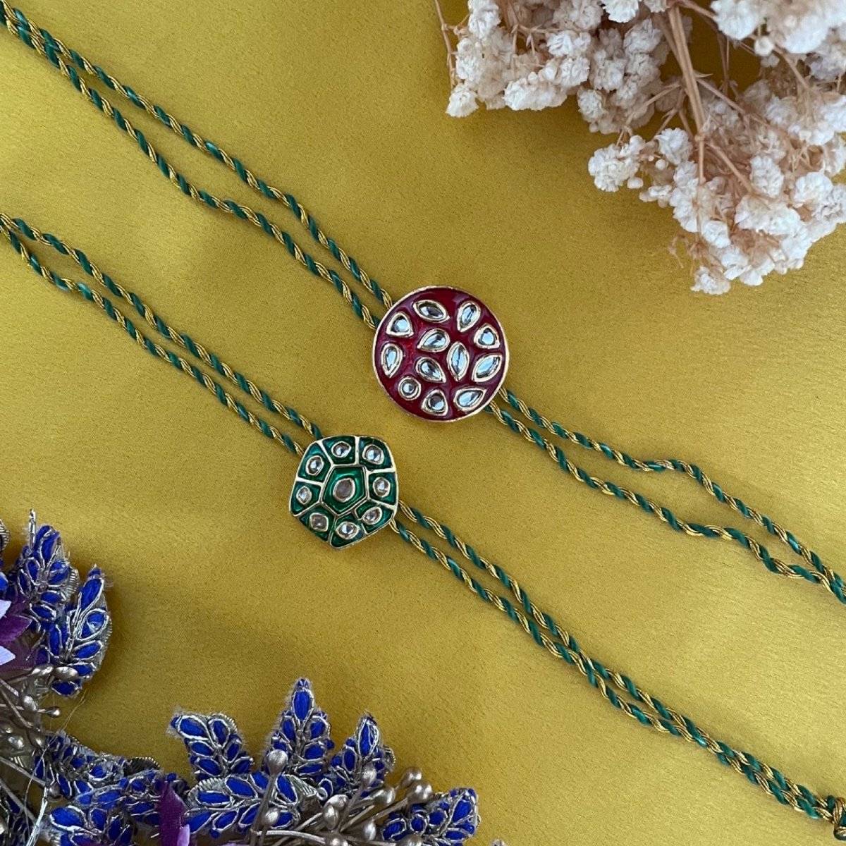 Digital Dress Room Multicolour Rakhis (Pack of 2)
