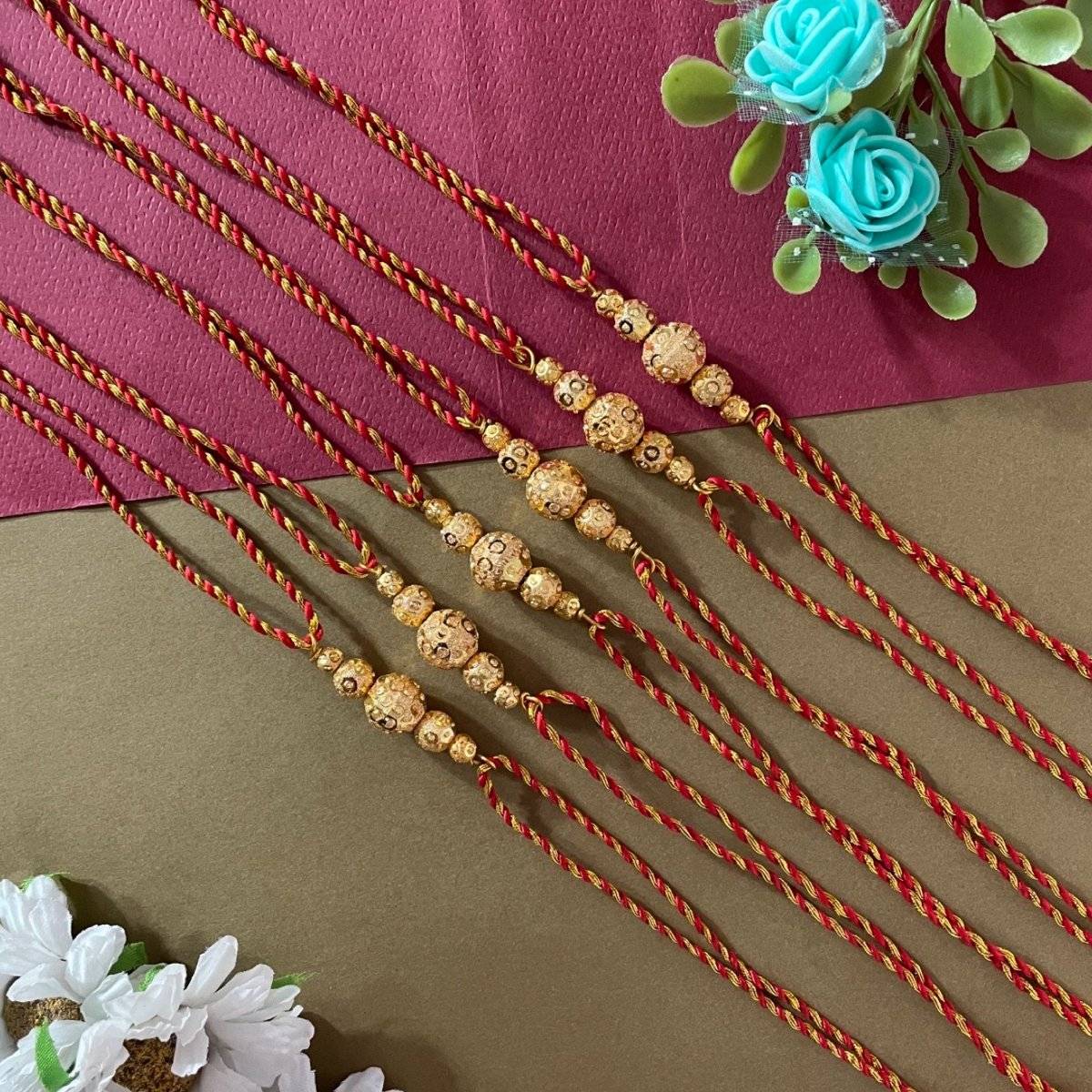 Digital Dress Room Multicolour Rakhis (Pack of 6)