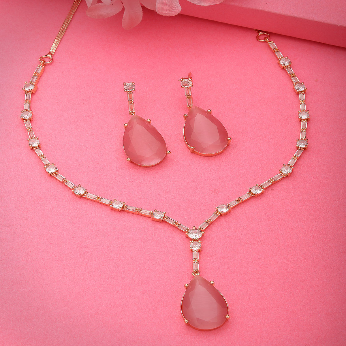 Artificial rose gold jewellery outlet