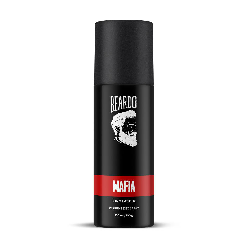 Beardo Mafia Perfume Body Spray, | Oriental Woody | Long Lasting No Gas Deo For Men