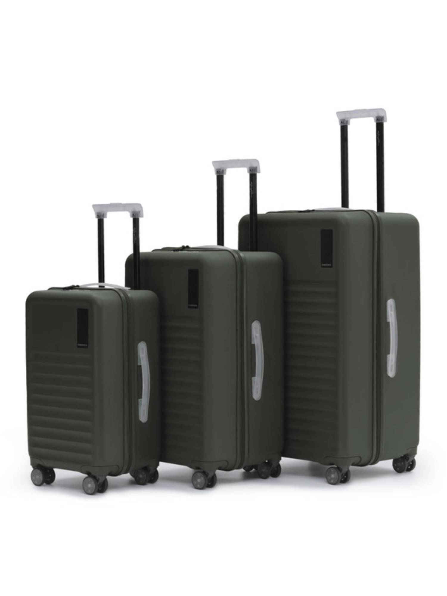 MOKOBARA The Aisle Trunk Unisex Casual Use Home Grown Trolley Bags - Olive (S/M/L)