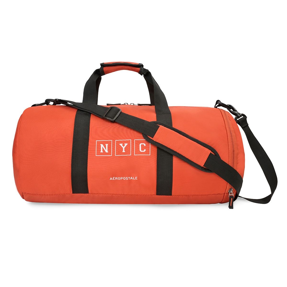 Buy Aeropostale Dryden Unisex Polyester 32L Duffle Bag Orange Online