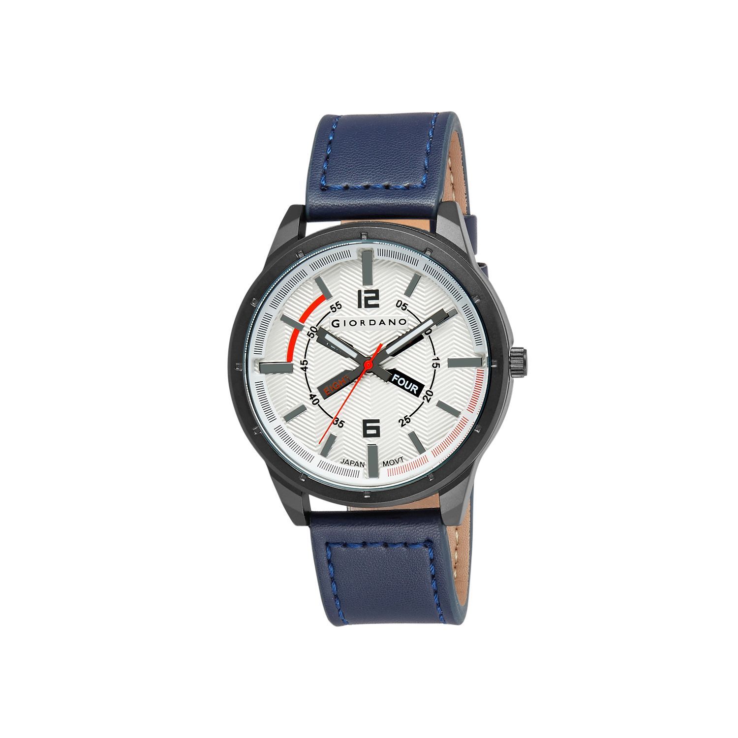 Giordano analog black clearance dial men's watch