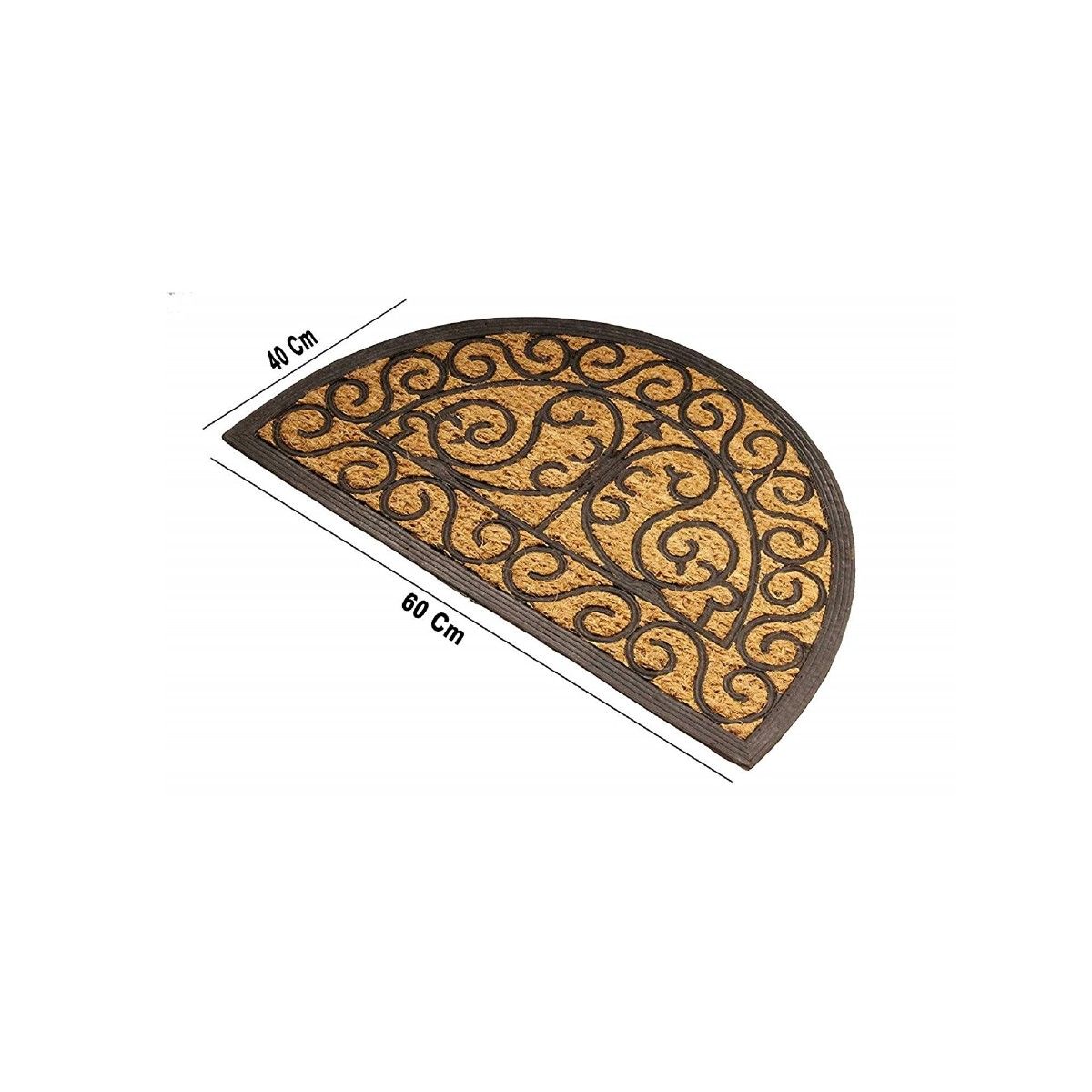 SWHF Coir & Rubber Door Mat, Virgin Rubber & Extremely Durable