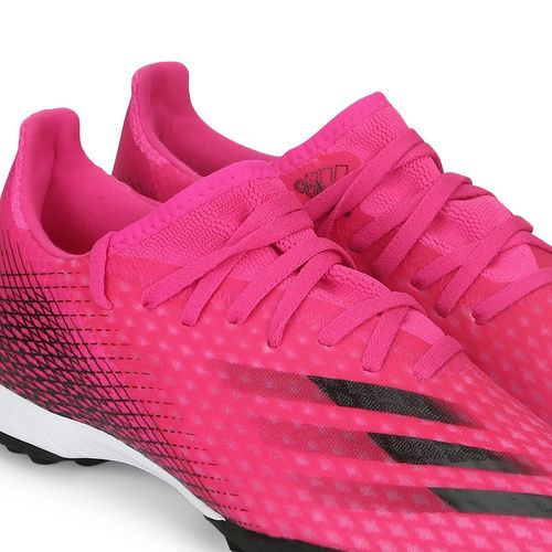 Buy adidas X TF Pink Football Shoes (UK 8) Online