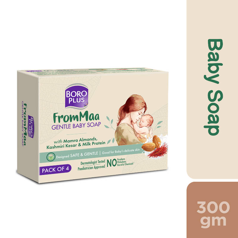 Boroplus From Maa Baby Bathing Soap - Pack Of 4