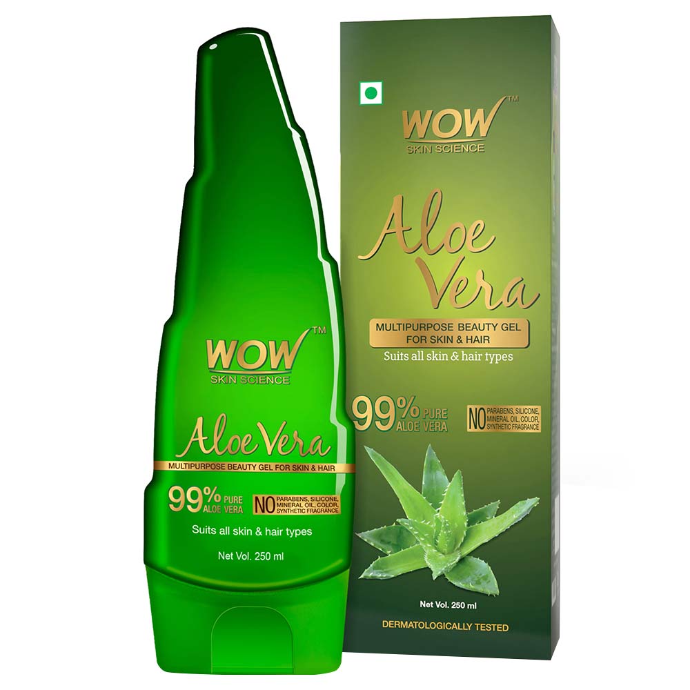 Wow Skin Science 99 Pure Aloe Vera Gel Buy Wow Skin Science 99 Pure Aloe Vera Gel Online At Best Price In India Nykaa