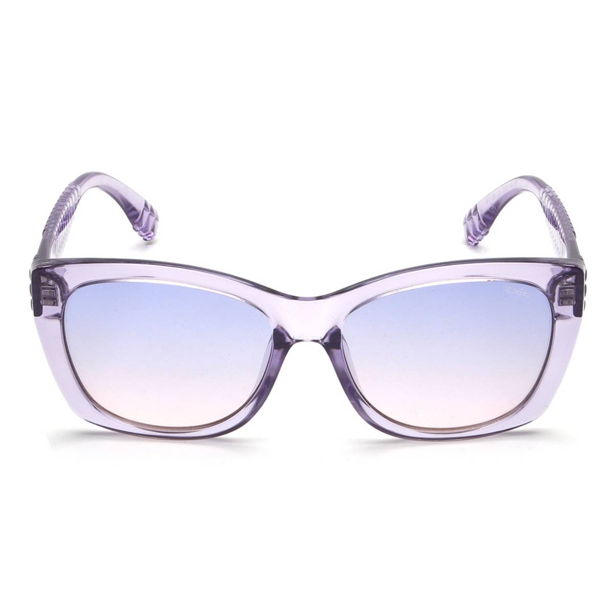 IDEE Blue Square 100% Uv Protected Sunglasses For Women Size 55