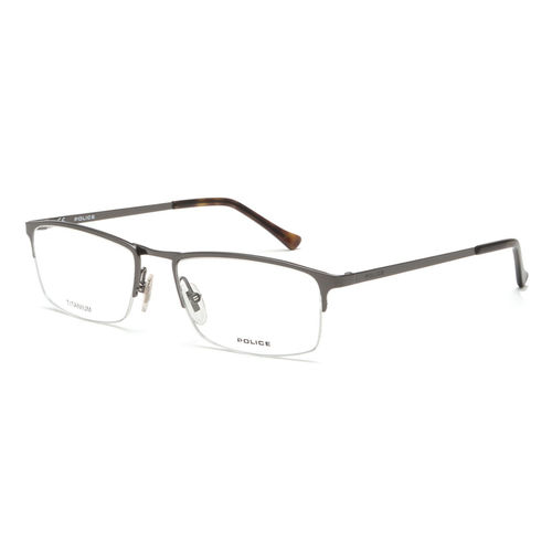 Buy Police Eyewear For Men With Grey Metal Frame (Size 53) Online