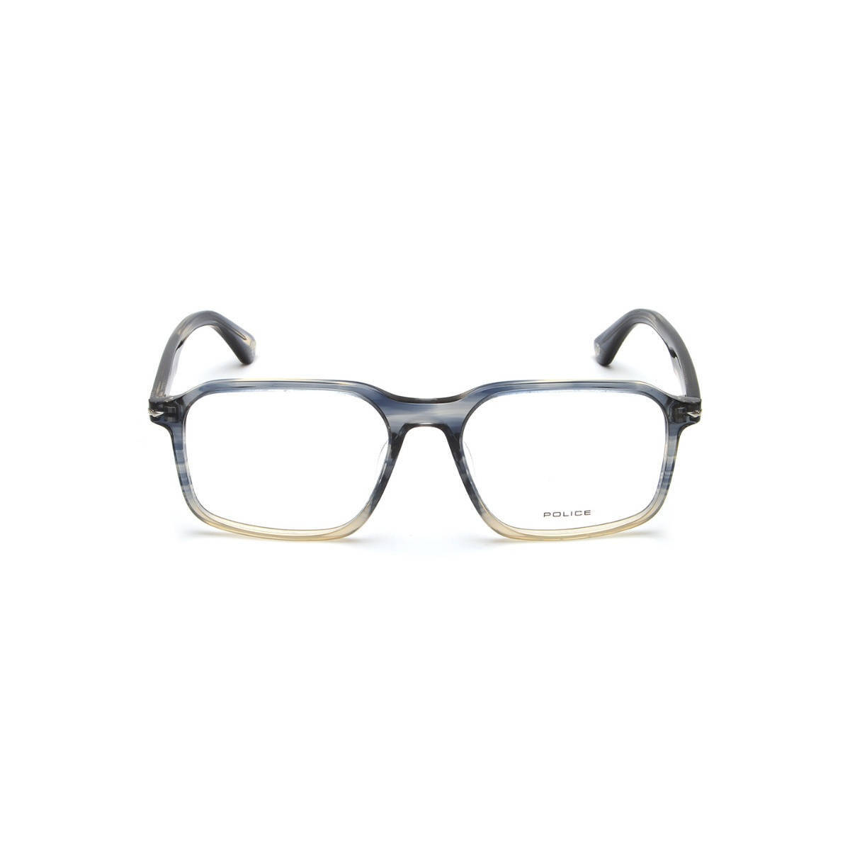 Police Eyewear For Men With Blue Acetate Frame (Size 53)