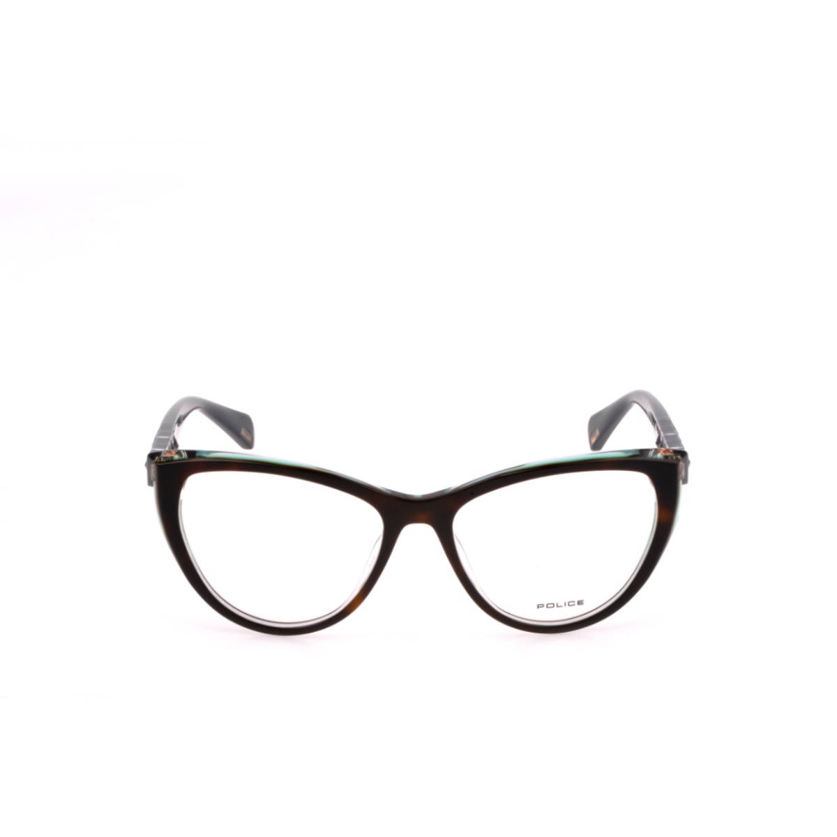 Police Eyewear For Women With Black Acetate Frame (Size 53)