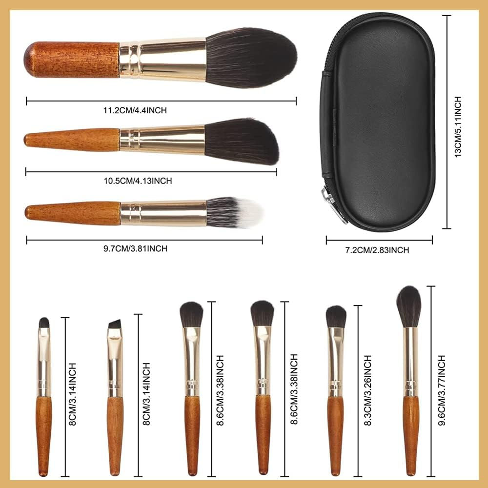 Buy Kazarmaa Signature Make Up Brush With Premiuim Travel Bag Cover Online