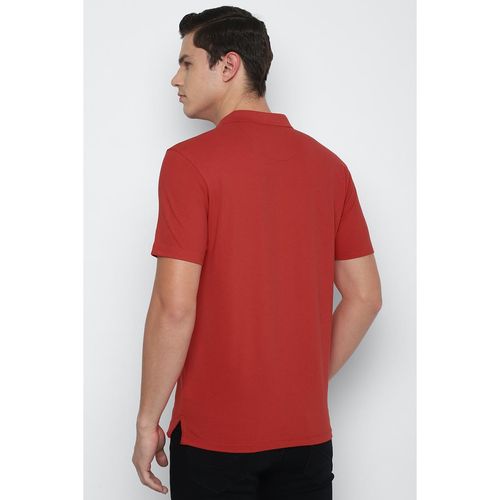 allen solly red t shirt