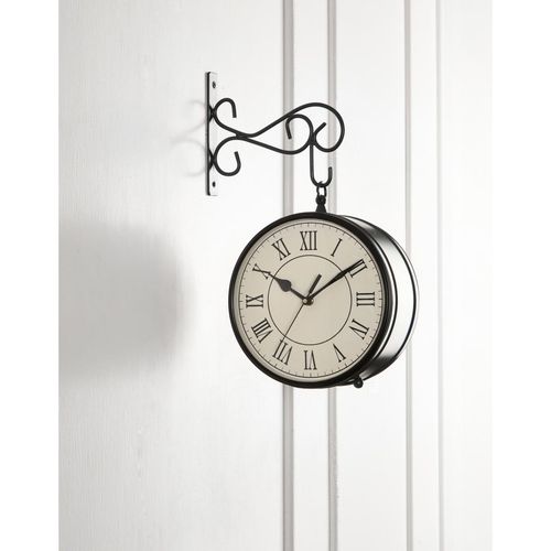 Buy Fabindia Green Vihaan Metal Wall Clock Online