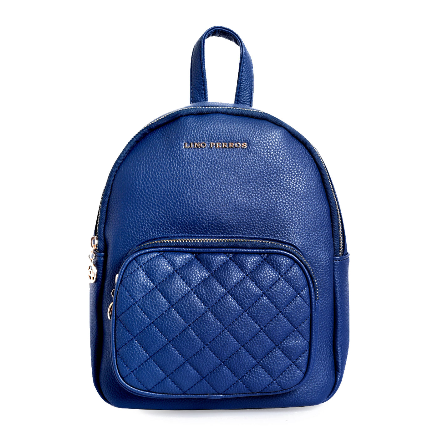 Lino Perros Blue Backpack: Buy Lino Perros Blue Backpack Online at Best ...