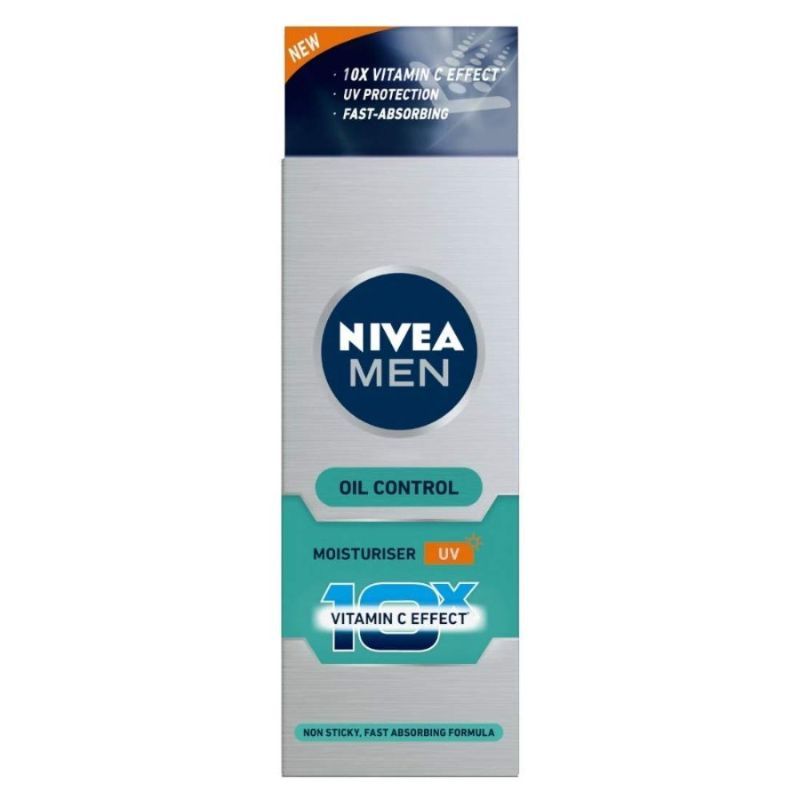 Nivea Men Moisturiser UV Oil Control Cream 10x Vitamin C Effect