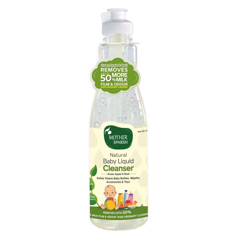 Mother Sparsh Natural Baby Liquid Cleanser (Powered By Plants)