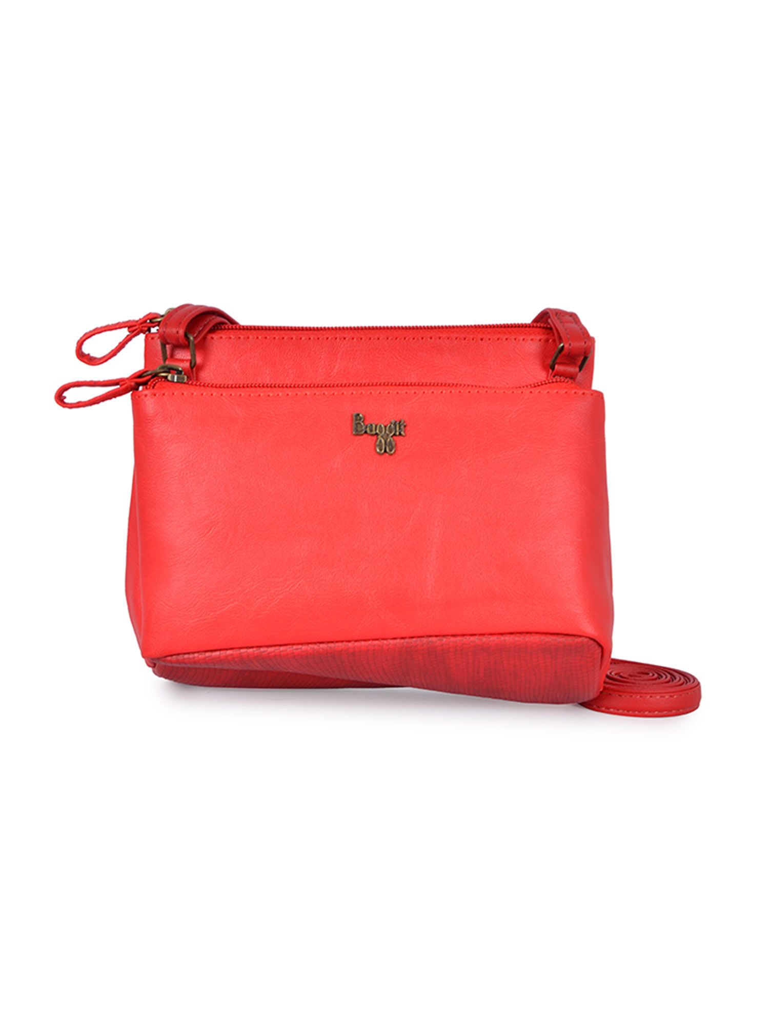 baggit red sling bag