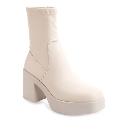 cream boots aldo