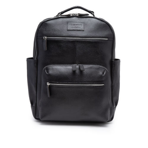 Leather backpack