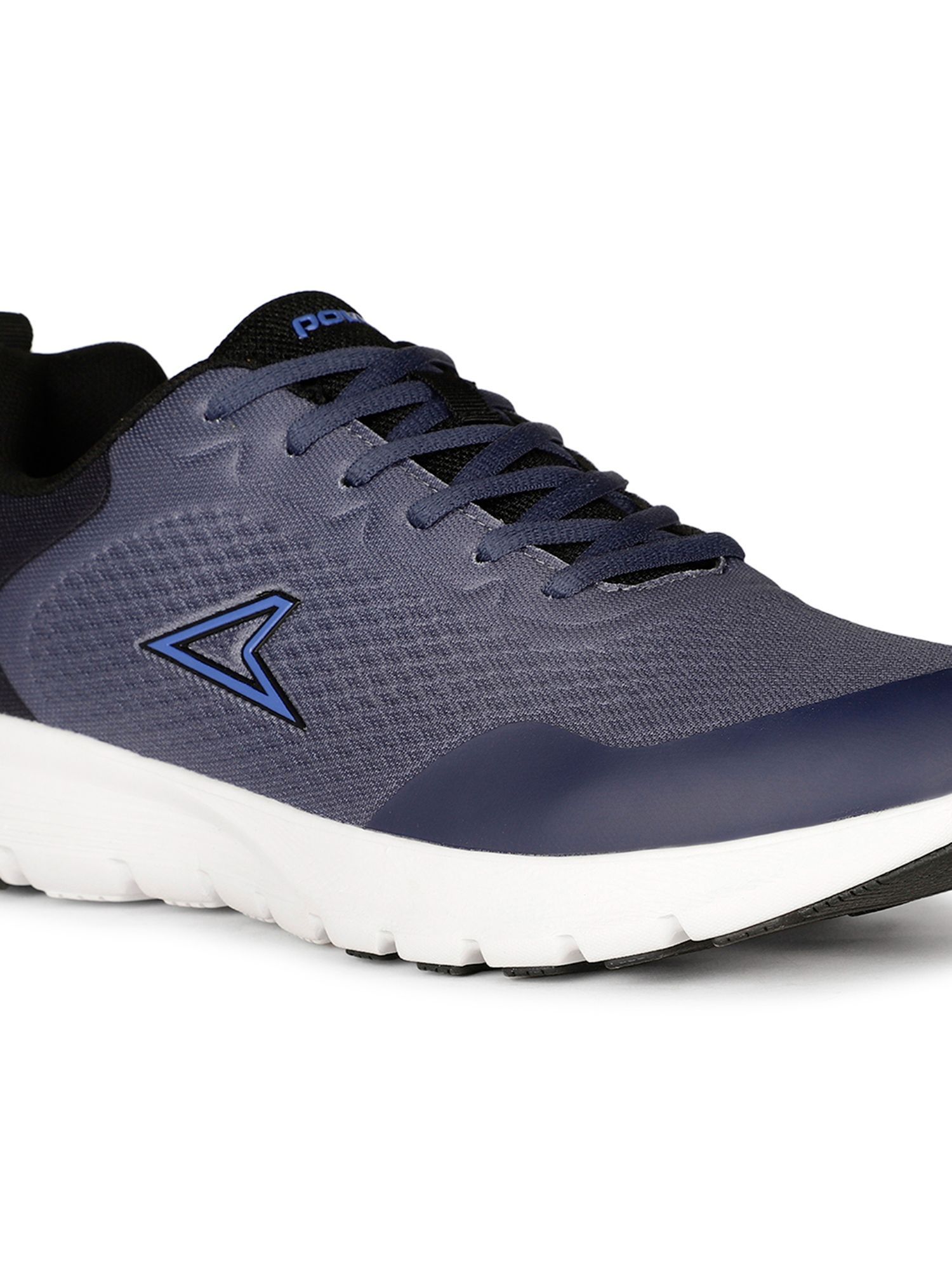 power textured lace up shoes