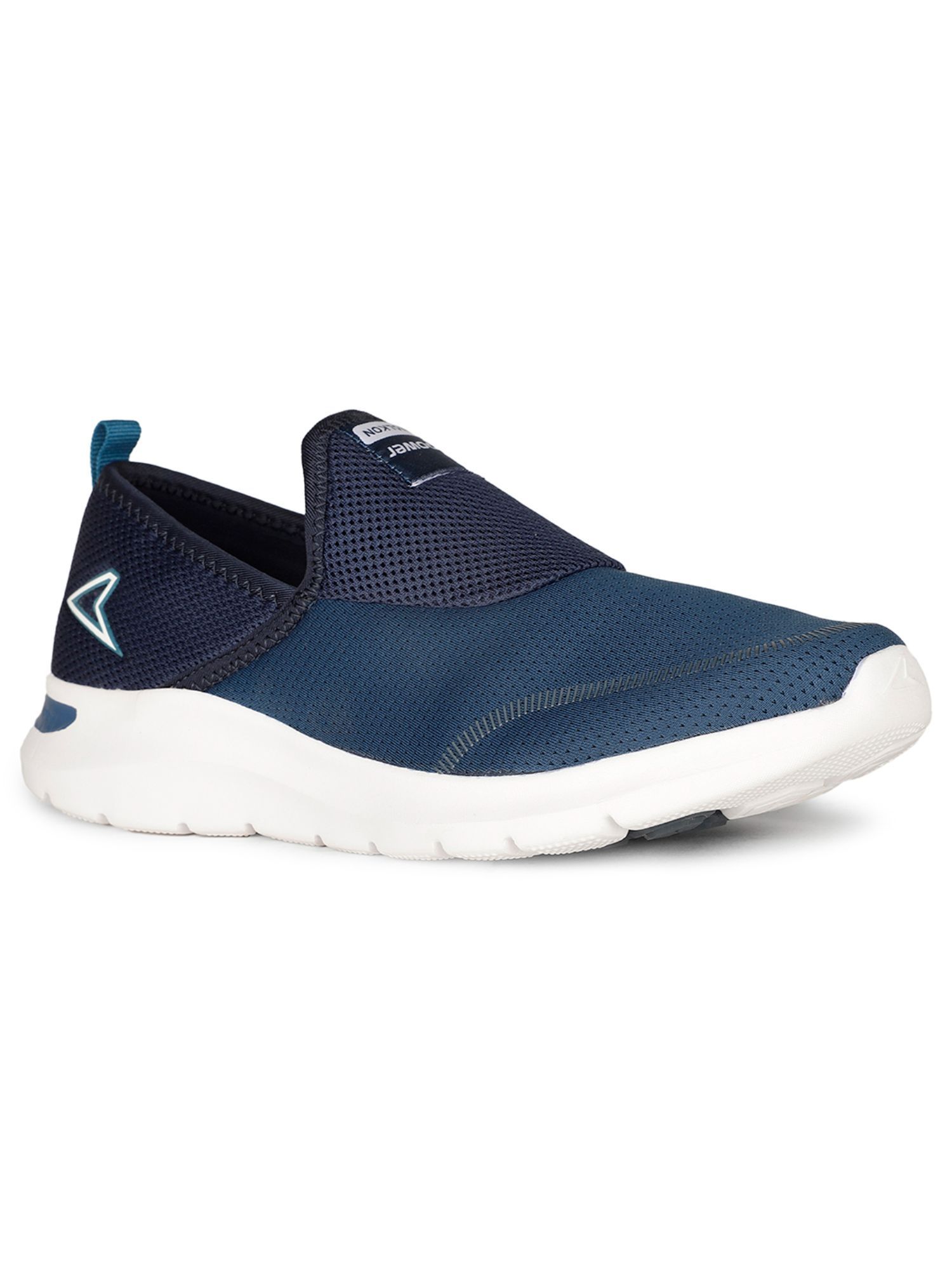 Buy Power Mens Blue Slip On Running Shoes Online