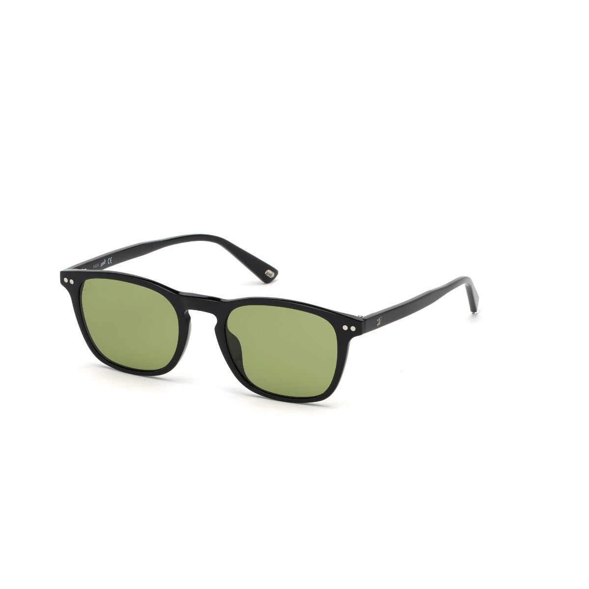 NS1005GFGL PC Green Frame with Green Glass Lens Sunglasses