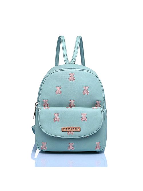 Caprese Sylvia Small Soft Blue Backpack