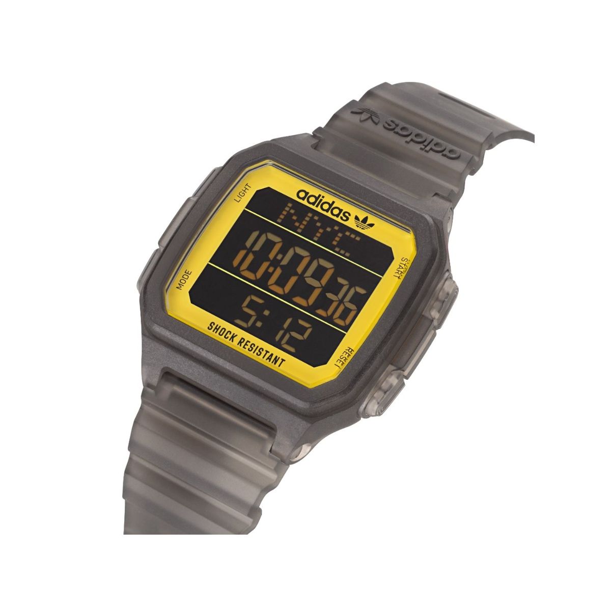 Adidas black digital watch best sale