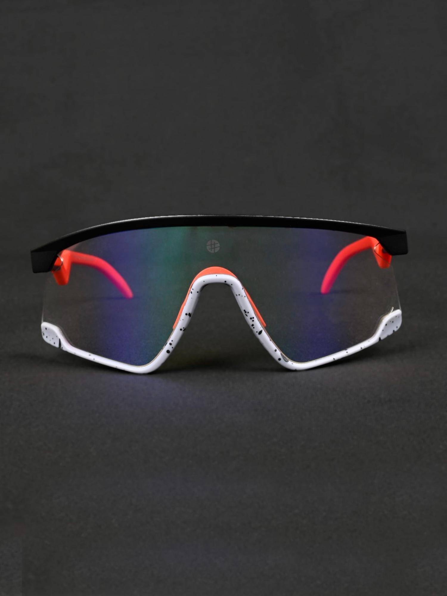 HASHTAG EYEWEAR Unisex Half Rim Pc Multi-Color Lens Sunglasses (65)