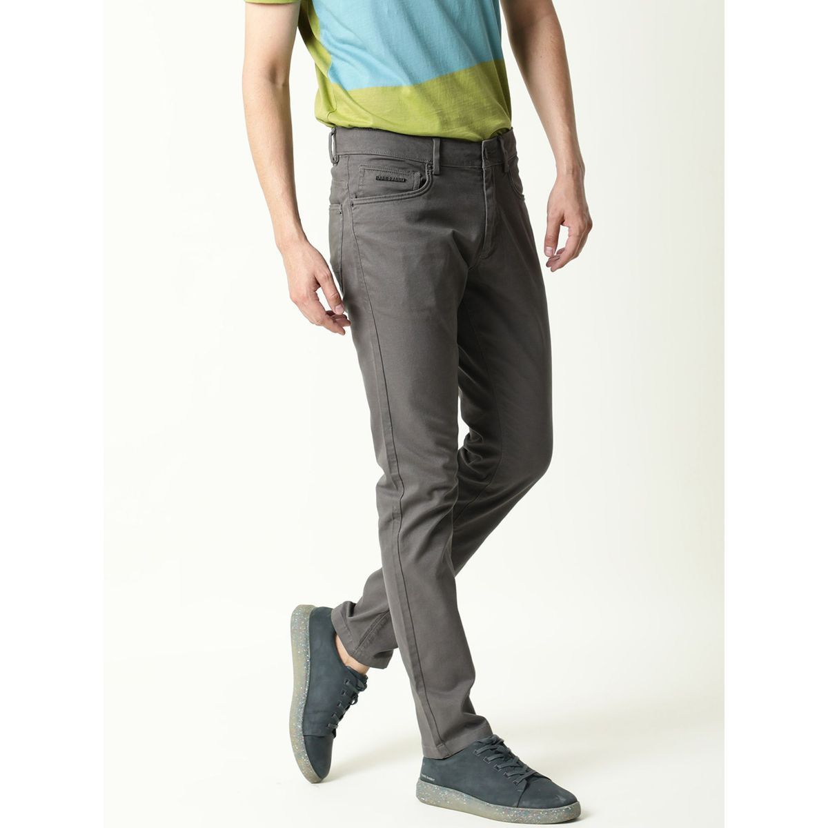 Buy Beige Trousers & Pants for Men by Rare Rabbit Online | Ajio.com