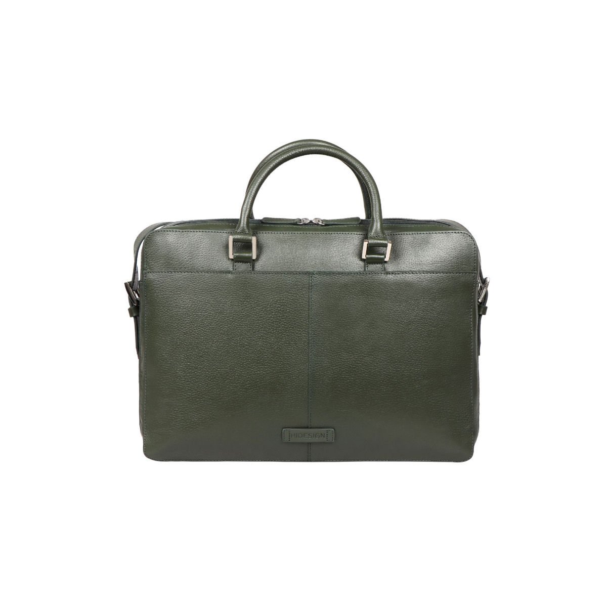 Buy Hidesign Enzo 01 Men Green Laptop Bag (L) Online
