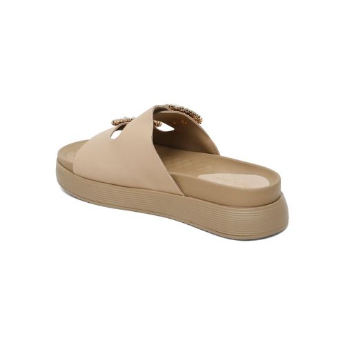 Flat n Heels Women Sandals Beige (EURO 36)