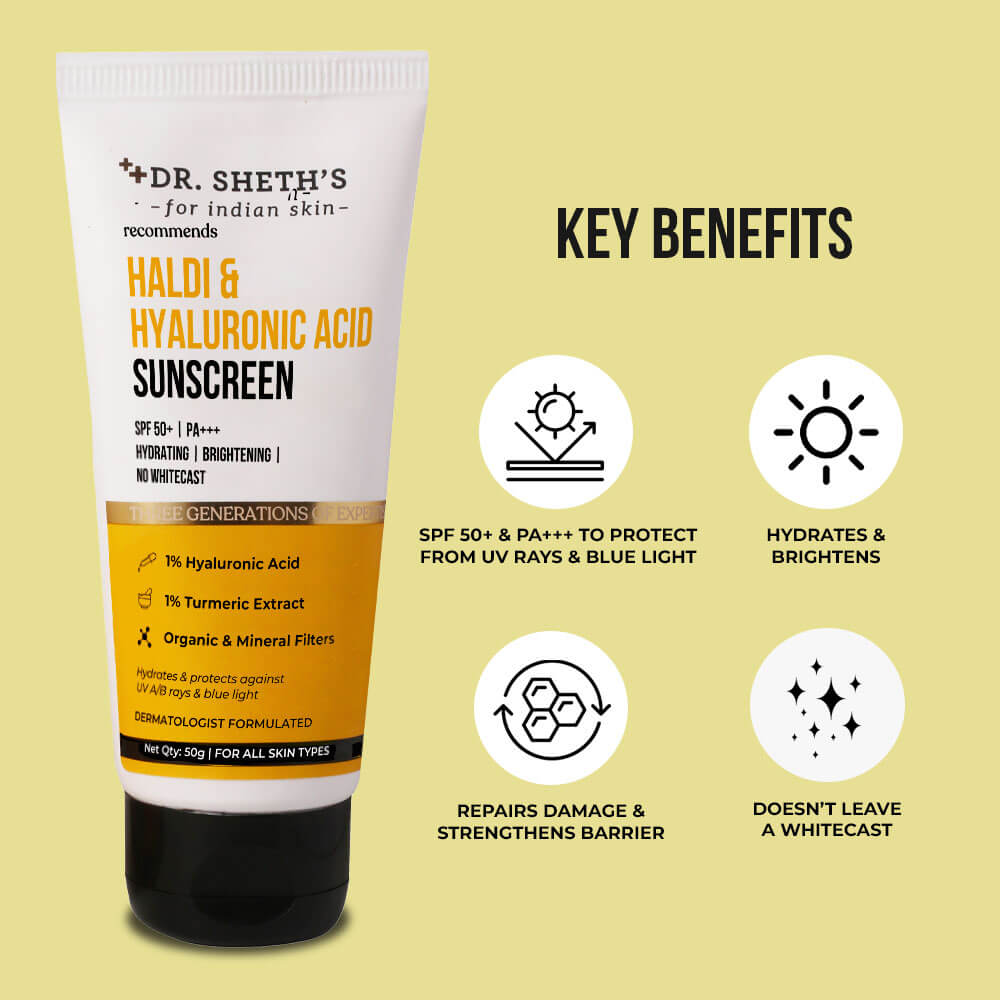 Dr Sheth #39 s Haldi Hyaluronic Acid Sunscreen: Buy Dr Sheth #39 s Haldi Dr Sheth #39 s Haldi Hyaluronic Acid Sunscreen: Buy Dr Sheth #39 s Haldi