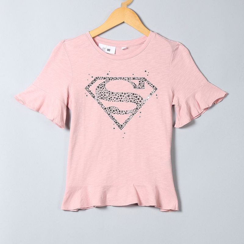 GAP Pink Wonder Woman Graphic T-Shirt 