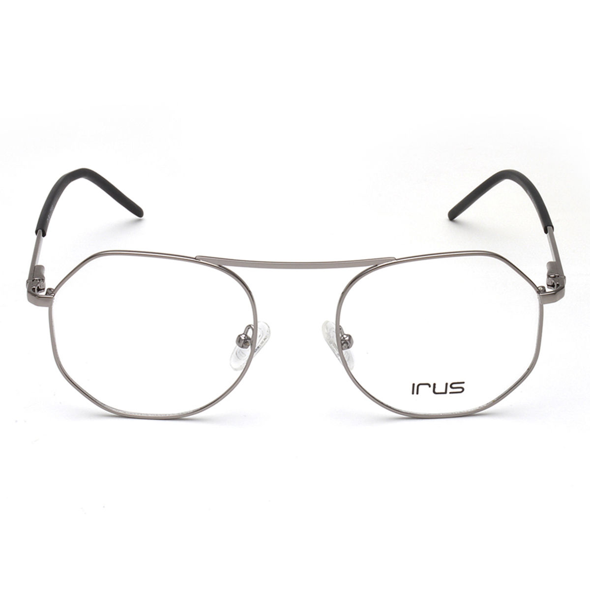 IRUS Geometrical IR2025C1FR Silver Small Eyeglass Frames