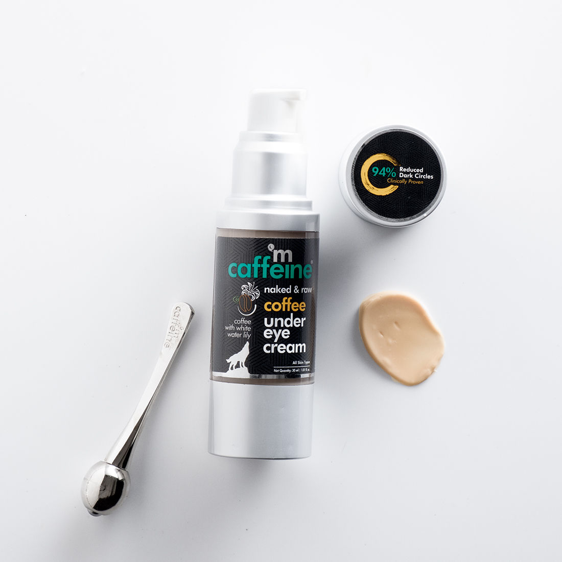 MCaffeine Coffee Under Eye Cream for Dark Circle & Puffiness Reduction
