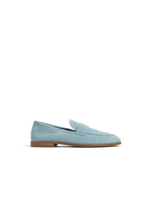 Buy Aldo JOURNEY-IN451 Men Light Blue Dress Loafers Online display picture 2