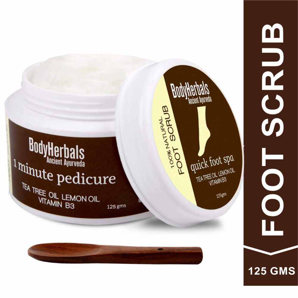 BodyHerbals Foot Scrub - 1 minute pedicure
