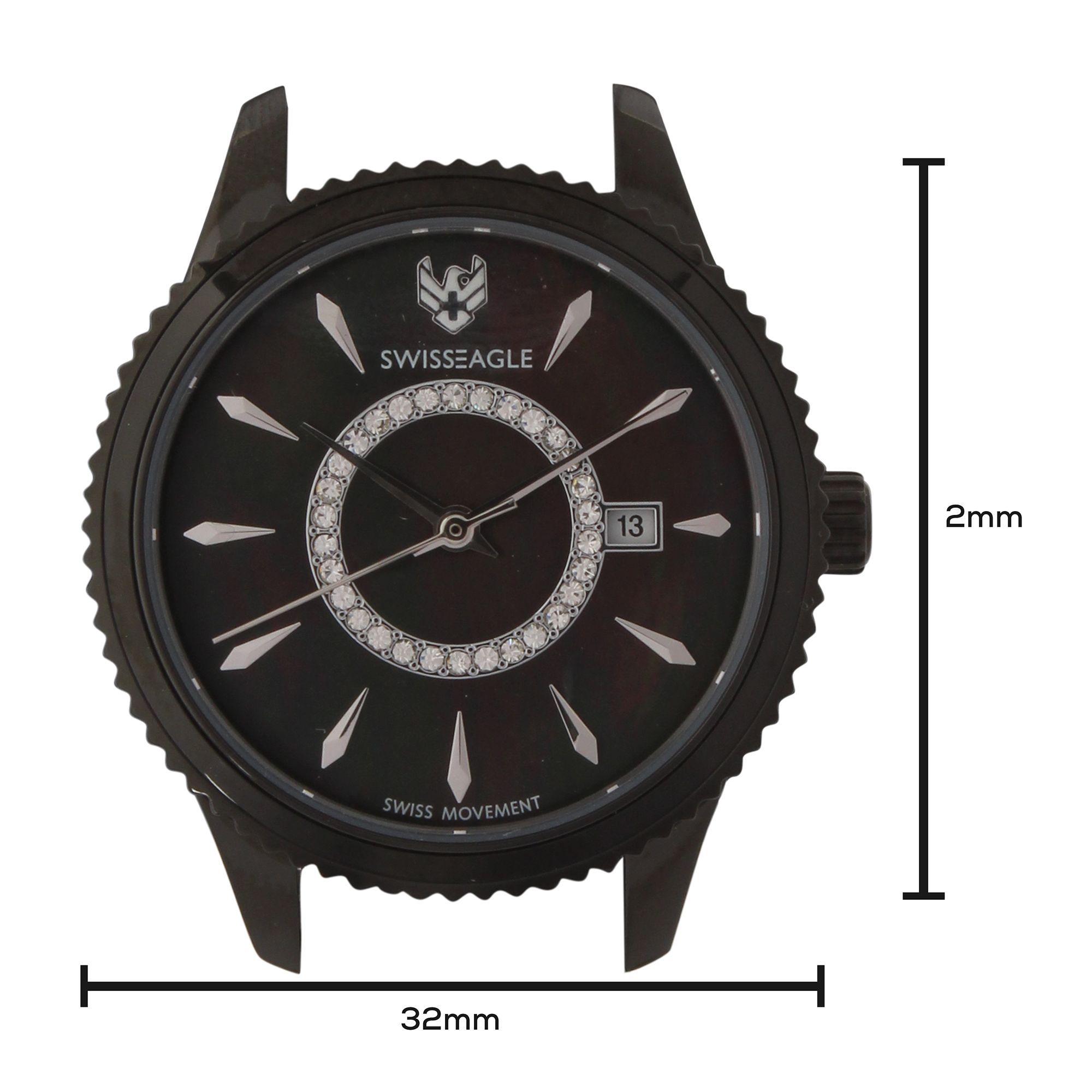 Round New Eagle Time Mens Wrist Watch, For Personal Use, Model Name/Number:  Eagletime Black at Rs 110 in New Delhi