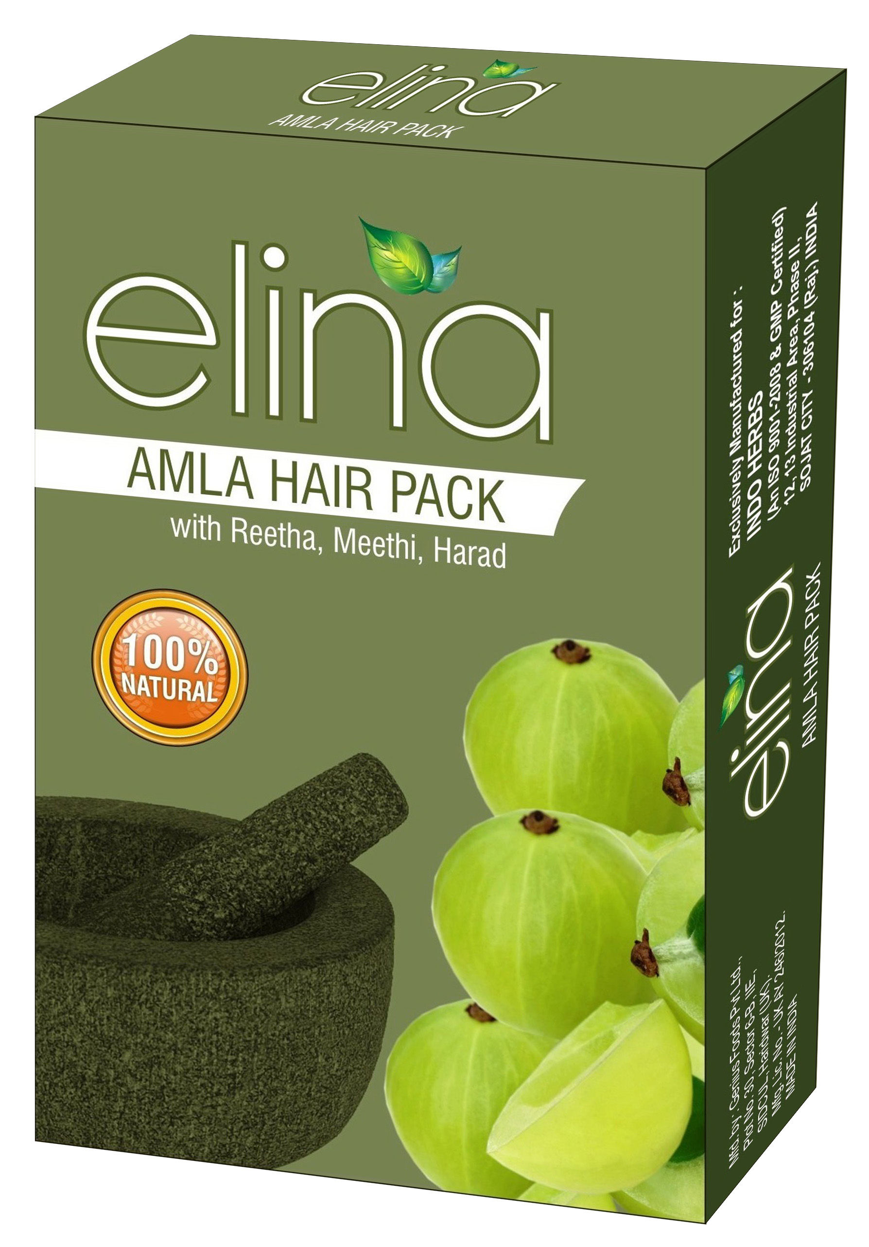 Elina Amla Hair Pack For Softness And Dandruff